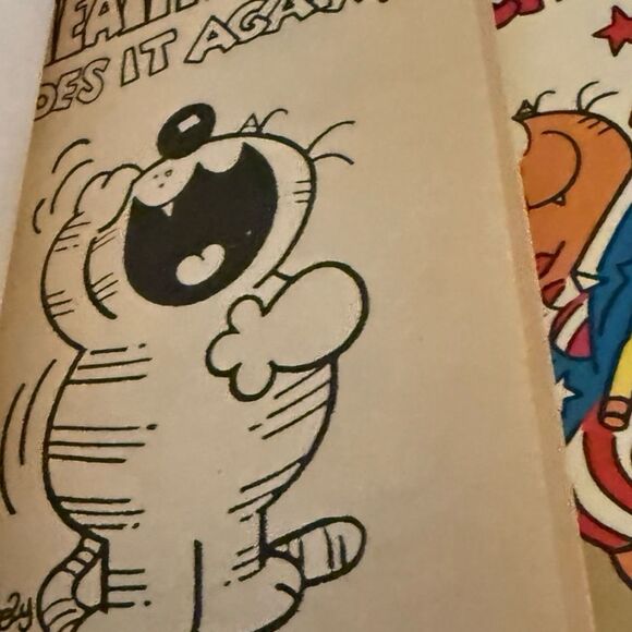 Vintage Heathcliff the Cat Comic Paperback Does It Again & All American Books - Picture 4 of 9